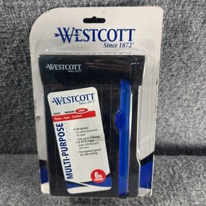 Westcott 6"‎ Multi-Purpose Paper Trimmer New Sealed
